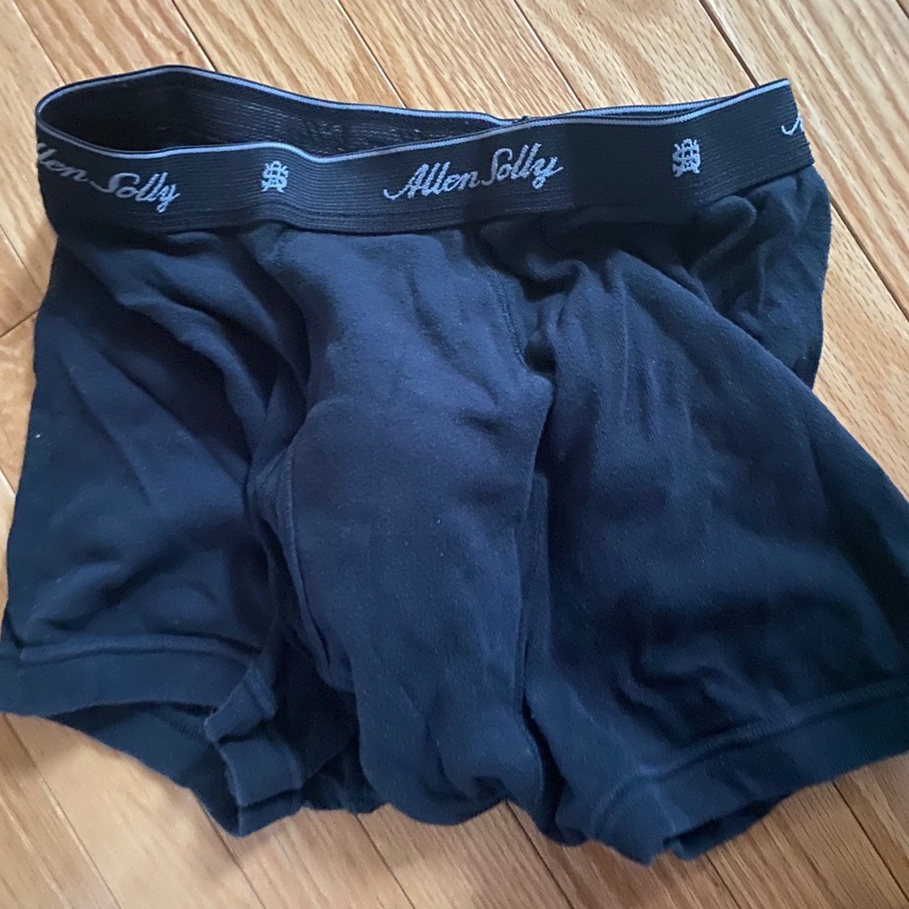 Black comfy boxer briefs size M